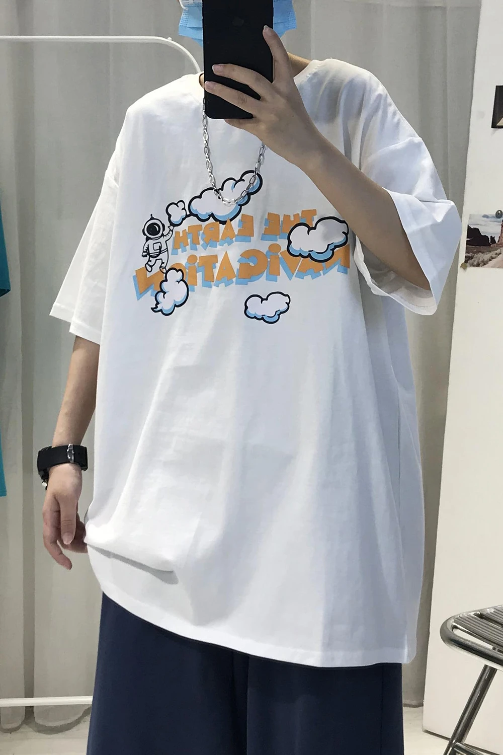2021 summer new Hong Kong Style Men's loose fit short sleeve T-shirt base coat BF fashion casual Street Pullover
2021 summer new Hong Kong Style Men's loose fit short sleeve T-shirt base coat BF fashion casual Street Pullover