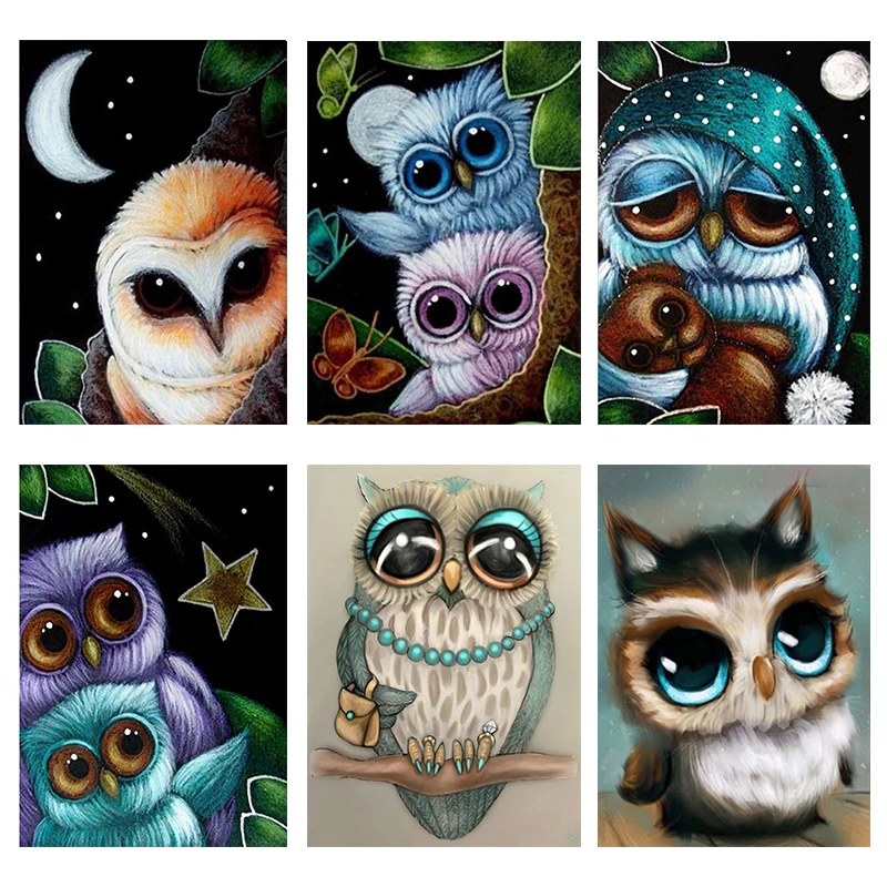 5D Diy Crystal Diamond Embroidery Owl Diamond Painting Cartoon Full Square Special Shaped Drill Lovely Owl Diamond Mosaic Photos
5D Diy Crystal Diamond Embroidery Owl Diamond Painting Cartoon Full Square Special Shaped Drill Lovely Owl Diamond Mosaic Photos