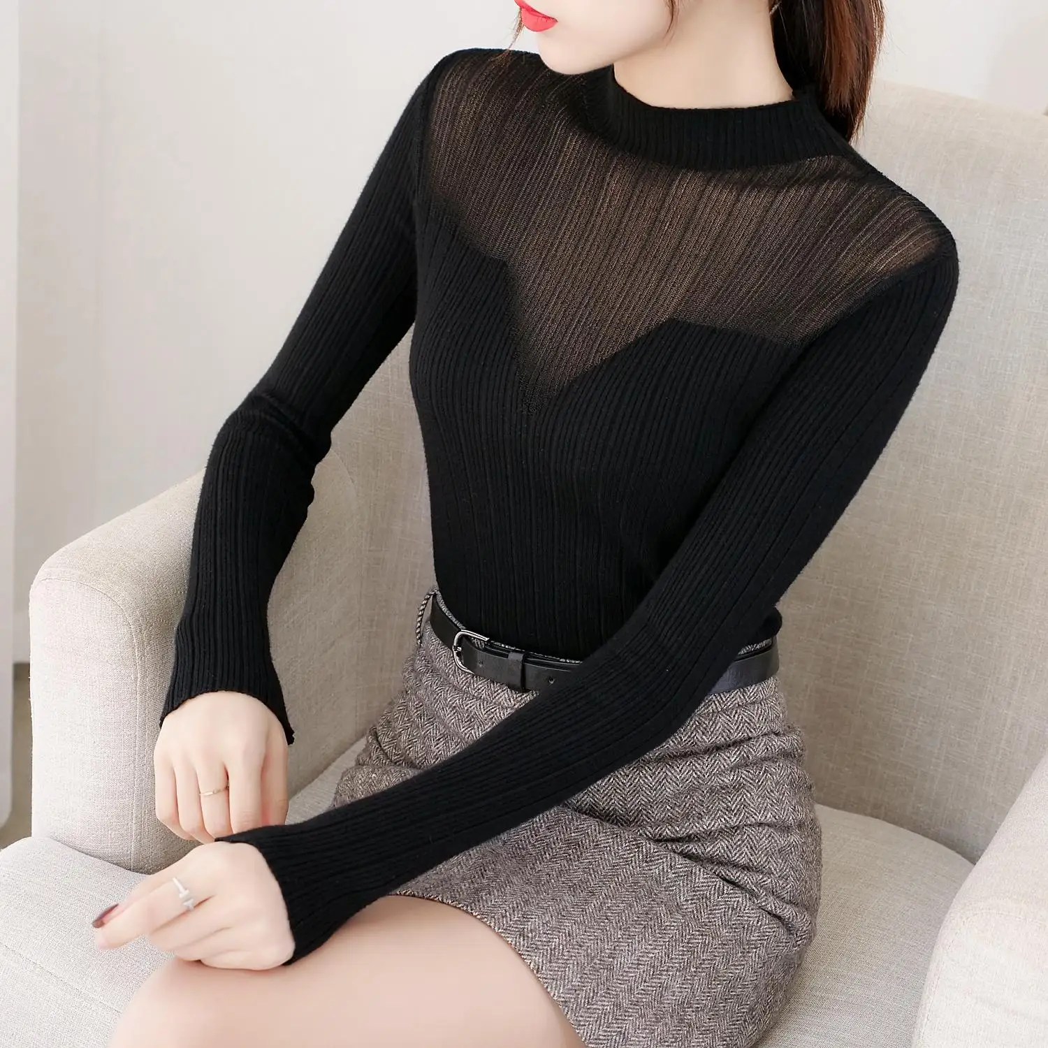 Pullover Knit Sweater Women 2021 Winter Clothes Women Jumper Turtleneck Soft Knitted Winter Tops Knitwear Pull Femme Sweaters
Pullover Knit Sweater Women 2021 Winter Clothes Women Jumper Turtleneck Soft Knitted Winter Tops Knitwear Pull Femme Sweaters