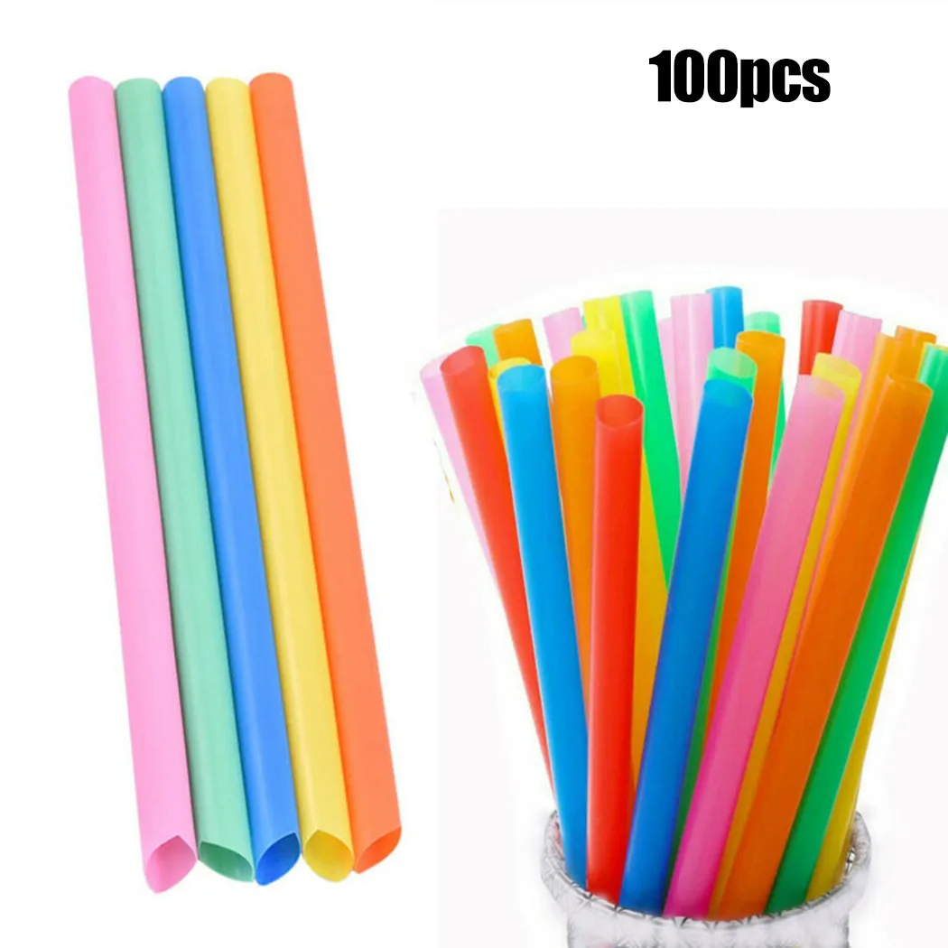 100Pcs Extra Wide Fat Jumbo Boba Bubble Tea Smoothie Drinking Disposable Straws Disposable Straws Colorful190mm Straws PP
100Pcs Extra Wide Fat Jumbo Boba Bubble Tea Smoothie Drinking Disposable Straws Disposable Straws Colorful190mm Straws PP