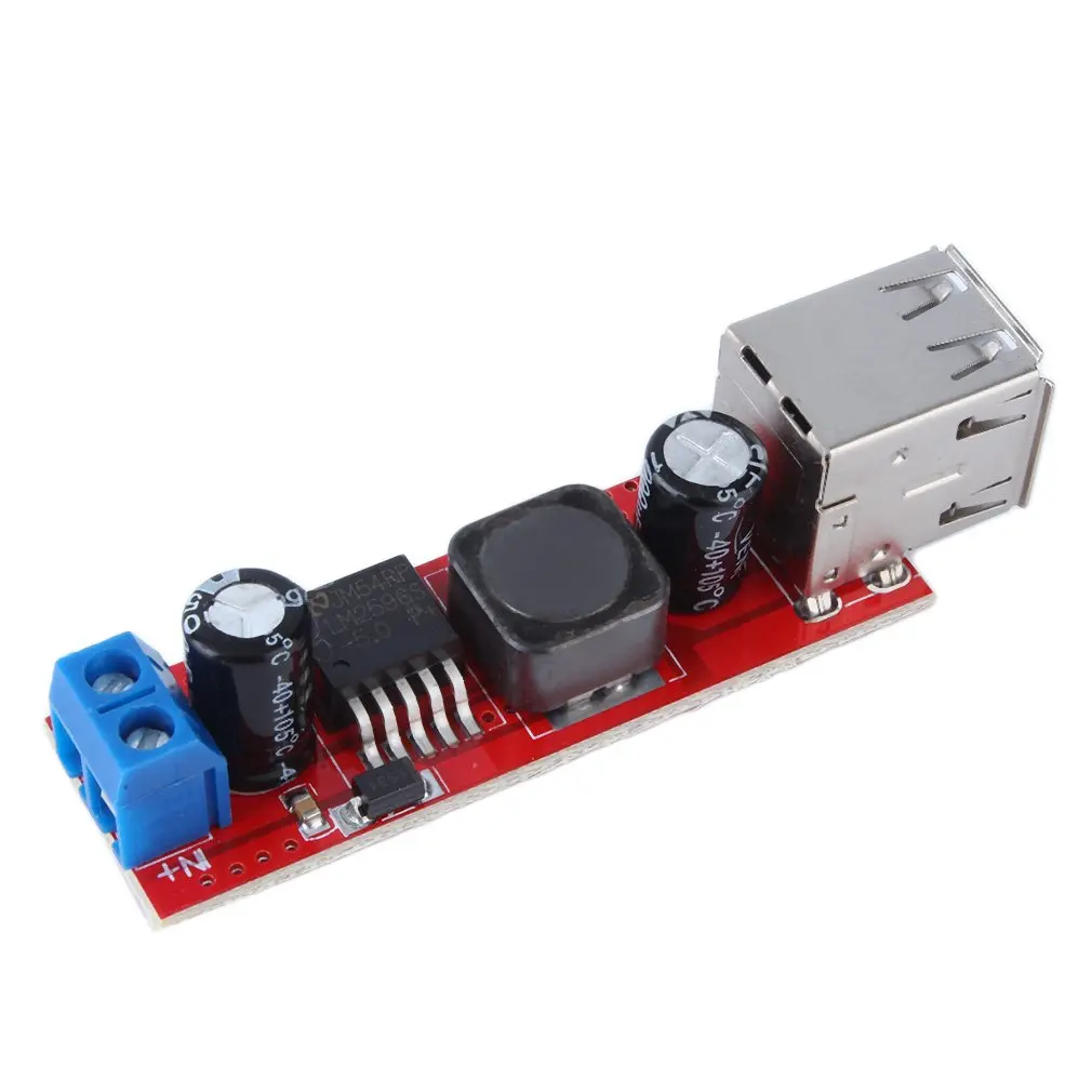 DC 6V-40V To 5V 3A двойная USB зарядка DC-DC Step-down преобразователь модуль высокого качества
DC 6V-40V To 5V 3A двойная USB зарядка DC-DC Step-down преобразователь модуль высокого качества