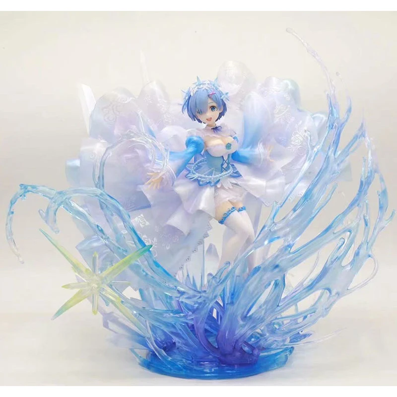 Anime Figures Re:Life in a Different World from Zero Rem Crystal Dress Ver. Girl Action Figure Model Toys PVC Figure
Anime Figures Re:Life in a Different World from Zero Rem Crystal Dress Ver. Girl Action Figure Model Toys PVC Figure