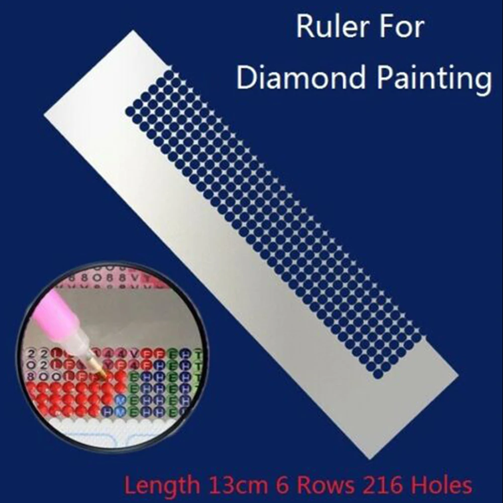 Craft Diamond Painting Ruler Supply Mesh Magic Tool Patchwork Accessories Embroidery DIY Sewing Stitch Dot Drill Stainless Steel
Craft Diamond Painting Ruler Supply Mesh Magic Tool Patchwork Accessories Embroidery DIY Sewing Stitch Dot Drill Stainless Steel