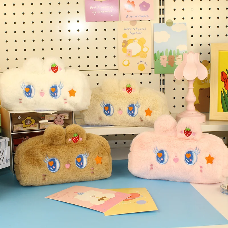 Kawaii Rabbit Plush Pencil Case Quality School Supplies Korea Stationery Pencilcases Cute Pencil Box Pencilcase Pencil Bag
Kawaii Rabbit Plush Pencil Case Quality School Supplies Korea Stationery Pencilcases Cute Pencil Box Pencilcase Pencil Bag