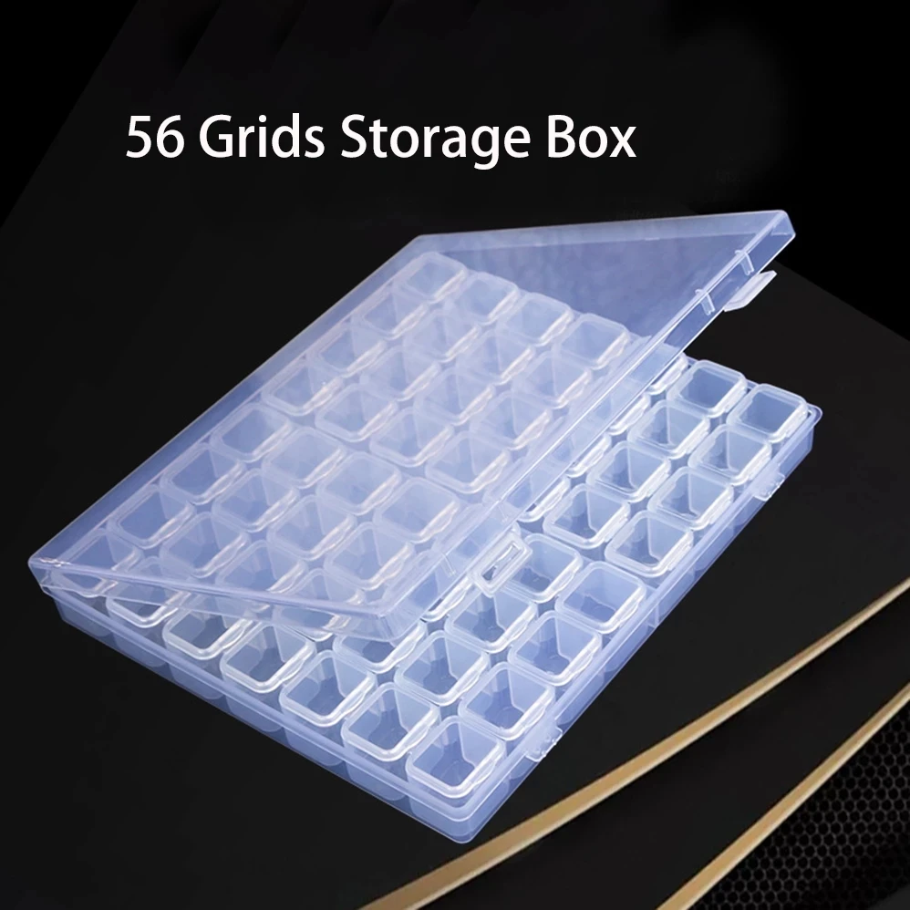 New Hot Sale 28/56 Grids Diamond Embroidery Accessories Diamond Art Painting Cross Stitch Storage Box Tools Pens for DIY Craft
New Hot Sale 28/56 Grids Diamond Embroidery Accessories Diamond Art Painting Cross Stitch Storage Box Tools Pens for DIY Craft