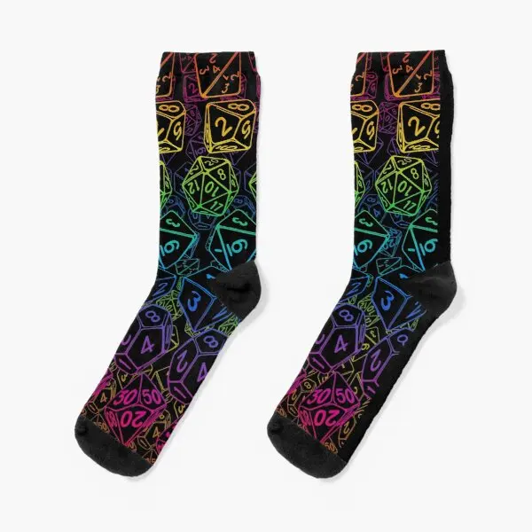 Dice Pattern D20 Rainbow Crew Socks Cute Black Breathable Sports Autumn Ladies Best Mens Cotton Girls Unisex Funny Winter Short
Dice Pattern D20 Rainbow Crew Socks Cute Black Breathable Sports Autumn Ladies Best Mens Cotton Girls Unisex Funny Winter Short