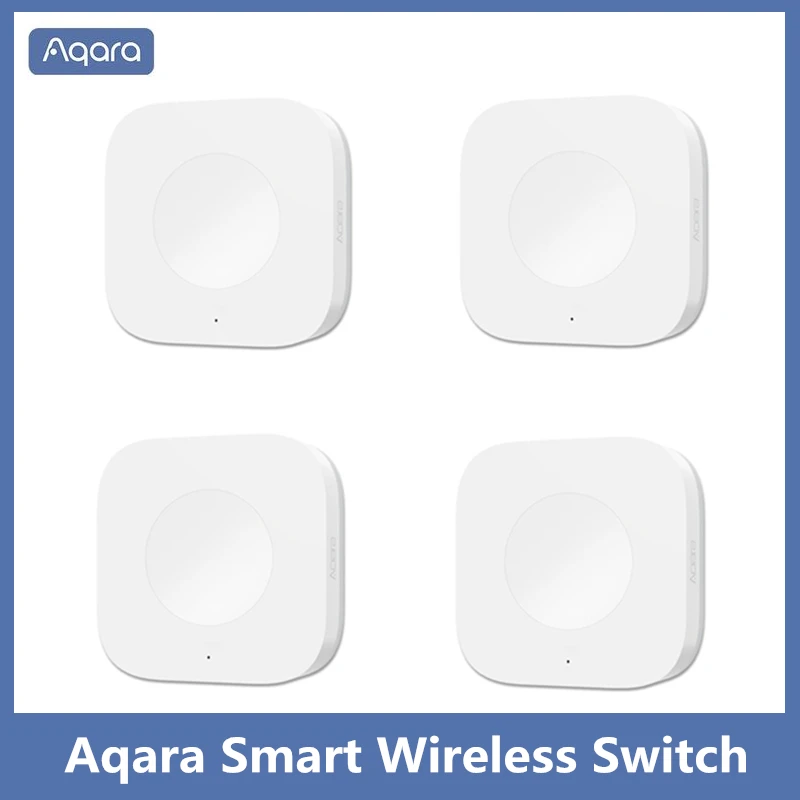 Умный беспроводной переключатель Aqara ZigBee, встроенный гироскоп, Многофункциональный умный пульт дистанционного управления Wi-Fi для умного до...
Умный беспроводной переключатель Aqara ZigBee, встроенный гироскоп, Многофункциональный умный пульт дистанционного управления Wi-Fi для умного до...