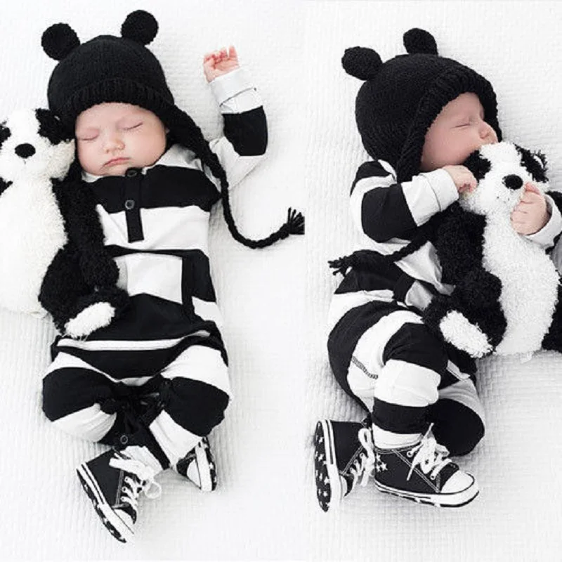 Newborn Baby Romper Boy Girls Striped Cotton Long Sleeve Jumpsuit Outfit Clothes
Newborn Baby Romper Boy Girls Striped Cotton Long Sleeve Jumpsuit Outfit Clothes