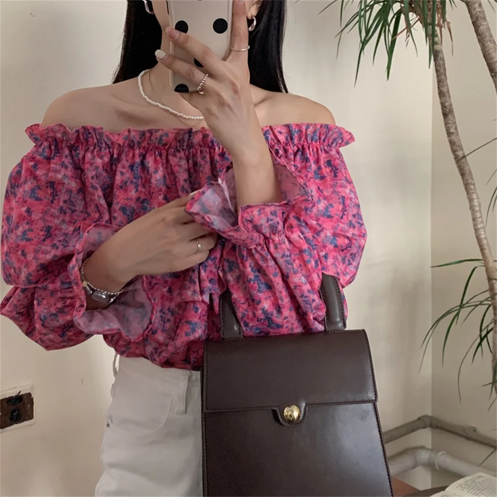 Alien Kitty Girls Off-Shoulder Sexy Loose Slash Neck Stylish Autumn 2021 Sunscreen Ruffles Women Tops Casual Printing Blouses 
Alien Kitty Girls Off-Shoulder Sexy Loose Slash Neck Stylish Autumn 2021 Sunscreen Ruffles Women Tops Casual Printing Blouses