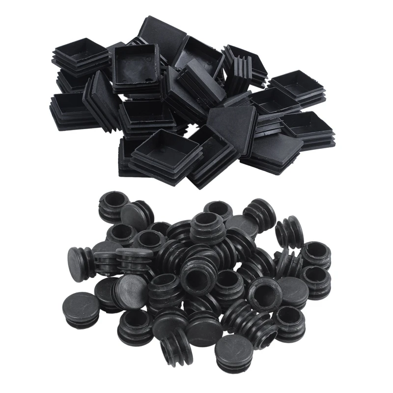50 Pcs Plastic Round Cap Chair Table Legs Ribbed Tube Insert 22mm Dia & 30x Plastic Square Tubing Insert Plugs 50X50mm
50 Pcs Plastic Round Cap Chair Table Legs Ribbed Tube Insert 22mm Dia & 30x Plastic Square Tubing Insert Plugs 50X50mm