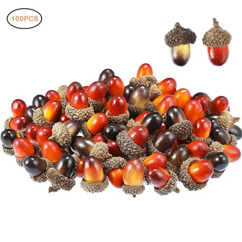 100pcs Christmas Decor Realistic Small Acorn Plant Ornament Home Decor Props For Christmas Thanksgiving Photography DIY Crafts
100pcs Christmas Decor Realistic Small Acorn Plant Ornament Home Decor Props For Christmas Thanksgiving Photography DIY Crafts
