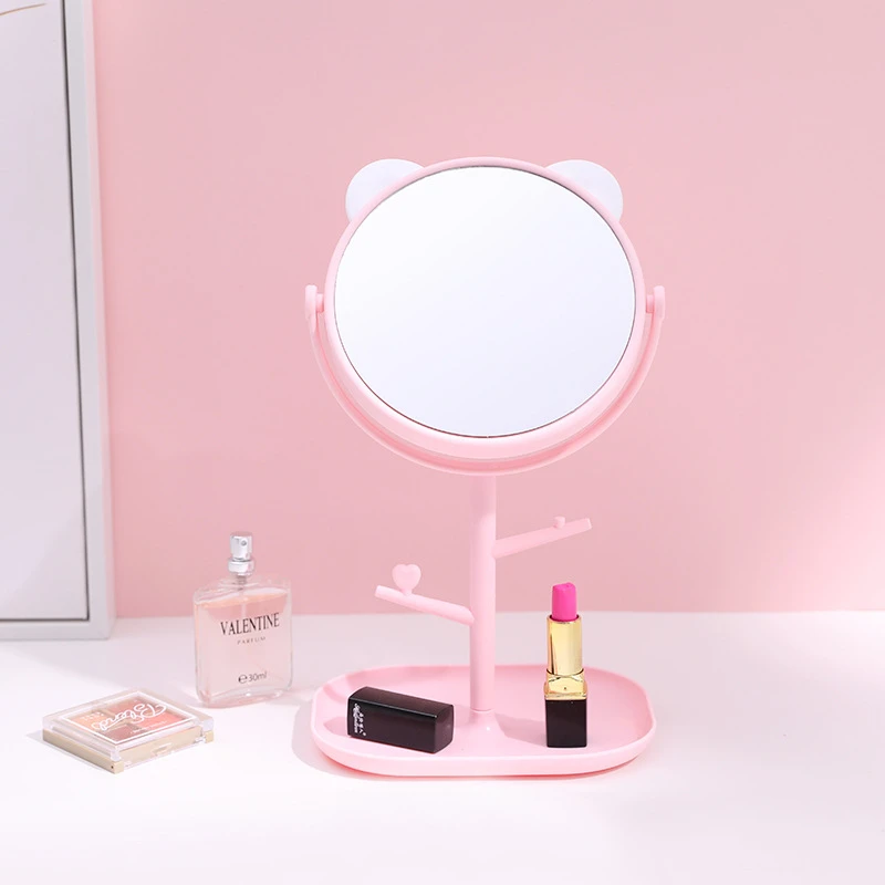 Cute Cartoon Makeup Mirror HD Rotatable Desktop Makeup Mirror Girl Vanity Mirrors
Cute Cartoon Makeup Mirror HD Rotatable Desktop Makeup Mirror Girl Vanity Mirrors