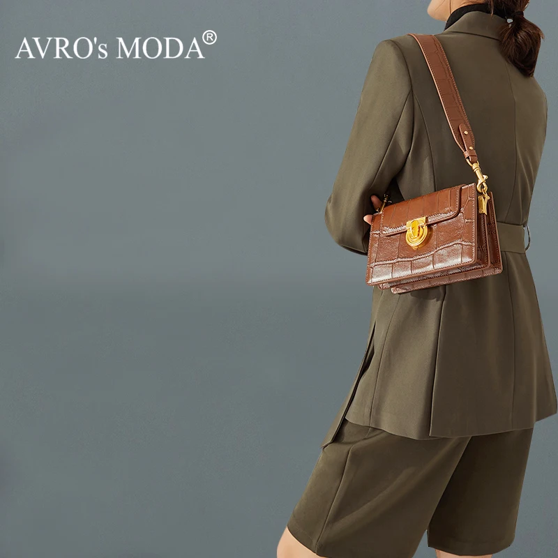AVOR's MODA High Quality Fashion Shoulder Bags Women Designer Luxury Brand Genuine Leather Crossbody Tote Messenger Bags
AVOR's MODA High Quality Fashion Shoulder Bags Women Designer Luxury Brand Genuine Leather Crossbody Tote Messenger Bags