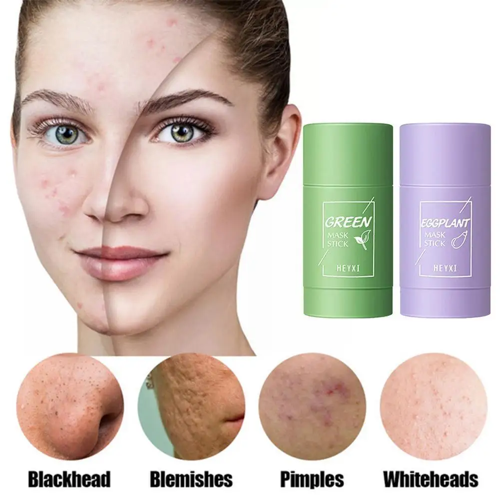 Green Mask Stick Green Tea Mud Mask Oil Control Eggplant Pores Acne Fine Clearing Blackhead Mask Cleansing Mask Mask C1E6
Green Mask Stick Green Tea Mud Mask Oil Control Eggplant Pores Acne Fine Clearing Blackhead Mask Cleansing Mask Mask C1E6