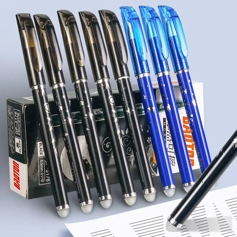 Ручка офисная со стираемыми чернилами, 0,5 мм, 12 шт./лот
Ручка офисная со стираемыми чернилами, 0,5 мм, 12 шт./лот