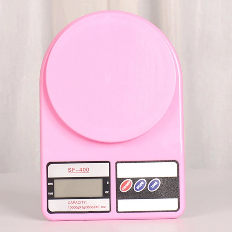 10 kg Digital Food Scale Kitchen Scale 1g/0.1 oz Precise Graduation 2 Units Tare Function Touch Button Pink
10 kg Digital Food Scale Kitchen Scale 1g/0.1 oz Precise Graduation 2 Units Tare Function Touch Button Pink