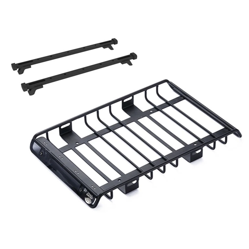 Metal Luggage Carrier Roof Rack with Fixing Rail for Traxxas TRX4 TRX6 Axial SCX10 III 90046 AXI03007 1/10 RC Crawler
Metal Luggage Carrier Roof Rack with Fixing Rail for Traxxas TRX4 TRX6 Axial SCX10 III 90046 AXI03007 1/10 RC Crawler