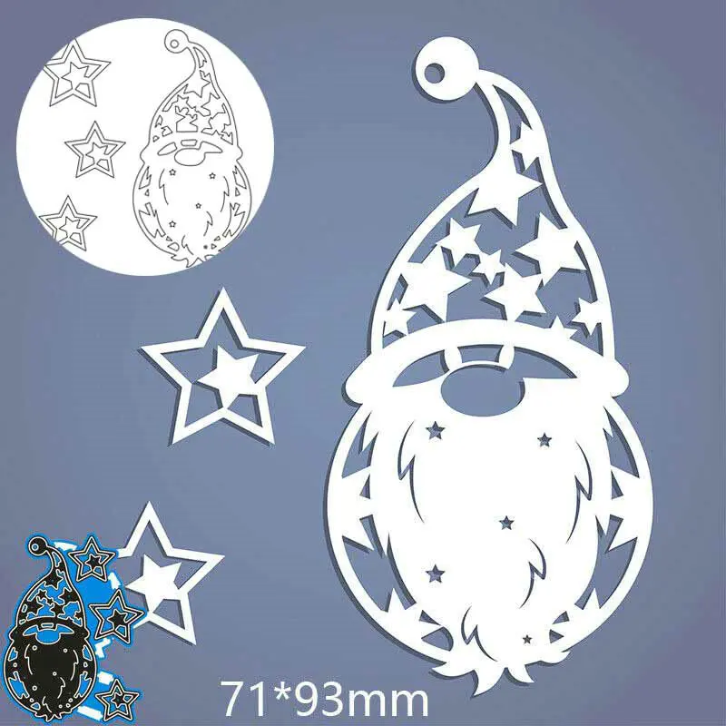 Christmas Craft Metal Cutting Die Santa Claus Decoration Scrapbook Album Paper Card Craft Embossing Die Cuts
Christmas Craft Metal Cutting Die Santa Claus Decoration Scrapbook Album Paper Card Craft Embossing Die Cuts