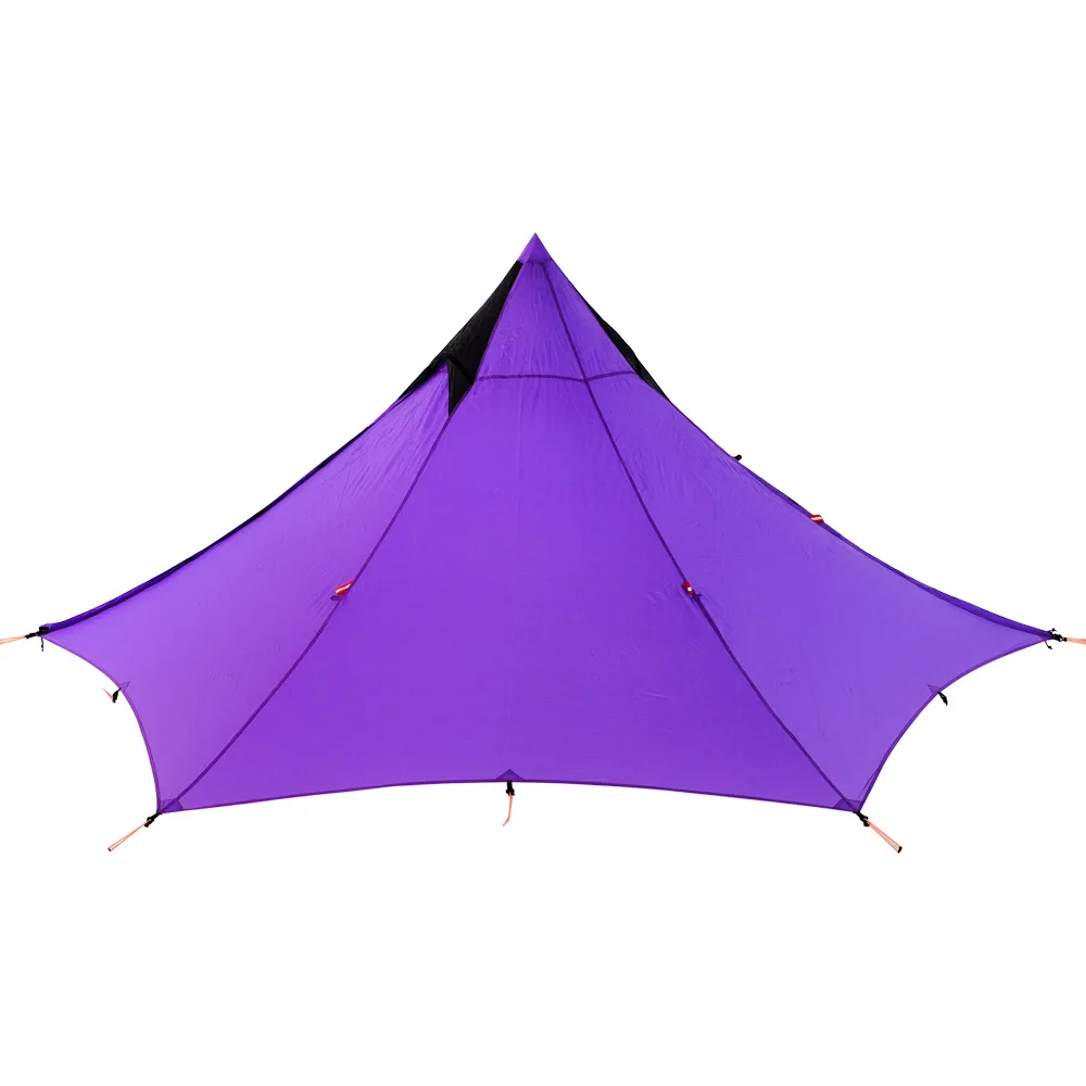 Hexagonal Outdoor Camping Double-Layer 4 Seasons Tent Waterproof Ultra Light Beach Backpack Travel Tent With Internal Account
Hexagonal Outdoor Camping Double-Layer 4 Seasons Tent Waterproof Ultra Light Beach Backpack Travel Tent With Internal Account