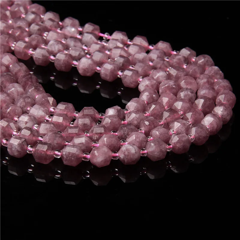 Wholesale 8mm/10mm Round Natural Faceted Stone Beads Chalcedony Agat Quartz Loose Spacer Beads for Jewelry Making Accessories
Wholesale 8mm/10mm Round Natural Faceted Stone Beads Chalcedony Agat Quartz Loose Spacer Beads for Jewelry Making Accessories