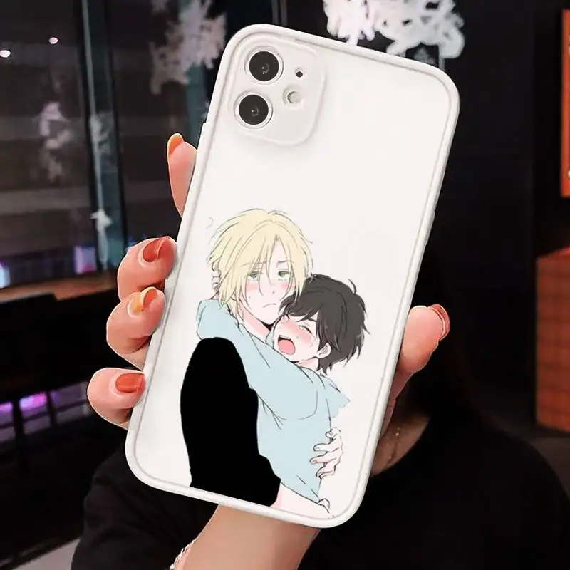 Banana Fish Phone Case Clear matte transparent For white iPhone 7 8 x xs xr 11 12 pro plus max mini Funda
Banana Fish Phone Case Clear matte transparent For white iPhone 7 8 x xs xr 11 12 pro plus max mini Funda