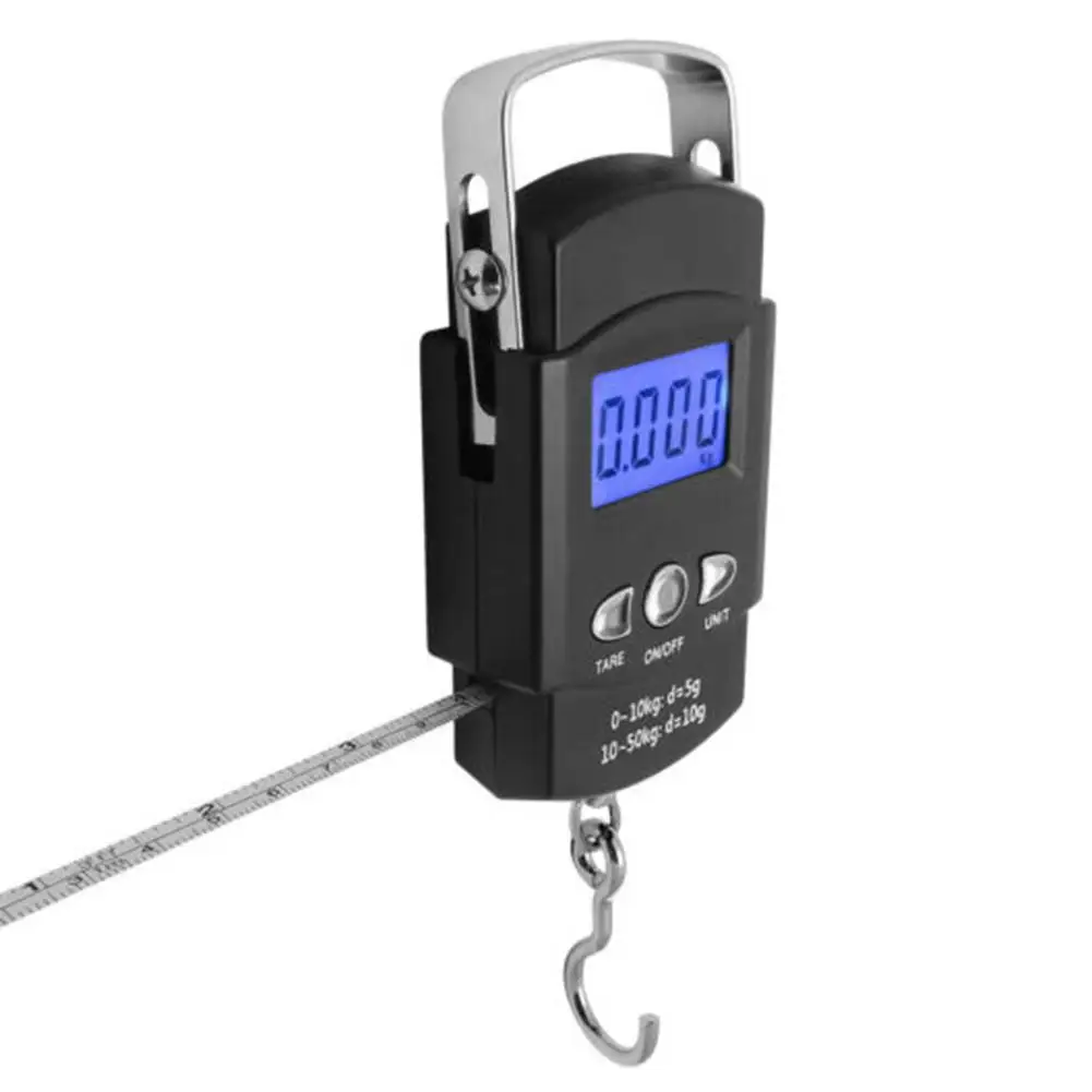 Portable LCD Digital Electronic Fishing Travel Luggage Hanging Weighing Scale LCD Digital Fishing Luggage
Portable LCD Digital Electronic Fishing Travel Luggage Hanging Weighing Scale LCD Digital Fishing Luggage