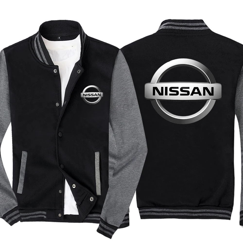 NEW Fashion Spring Autumn Men Nissan Logo Baseball Jacket Sportswear Casual Sweatshirt Hip Hop Harajuku Uniform 3 Colors
NEW Fashion Spring Autumn Men Nissan Logo Baseball Jacket Sportswear Casual Sweatshirt Hip Hop Harajuku Uniform 3 Colors