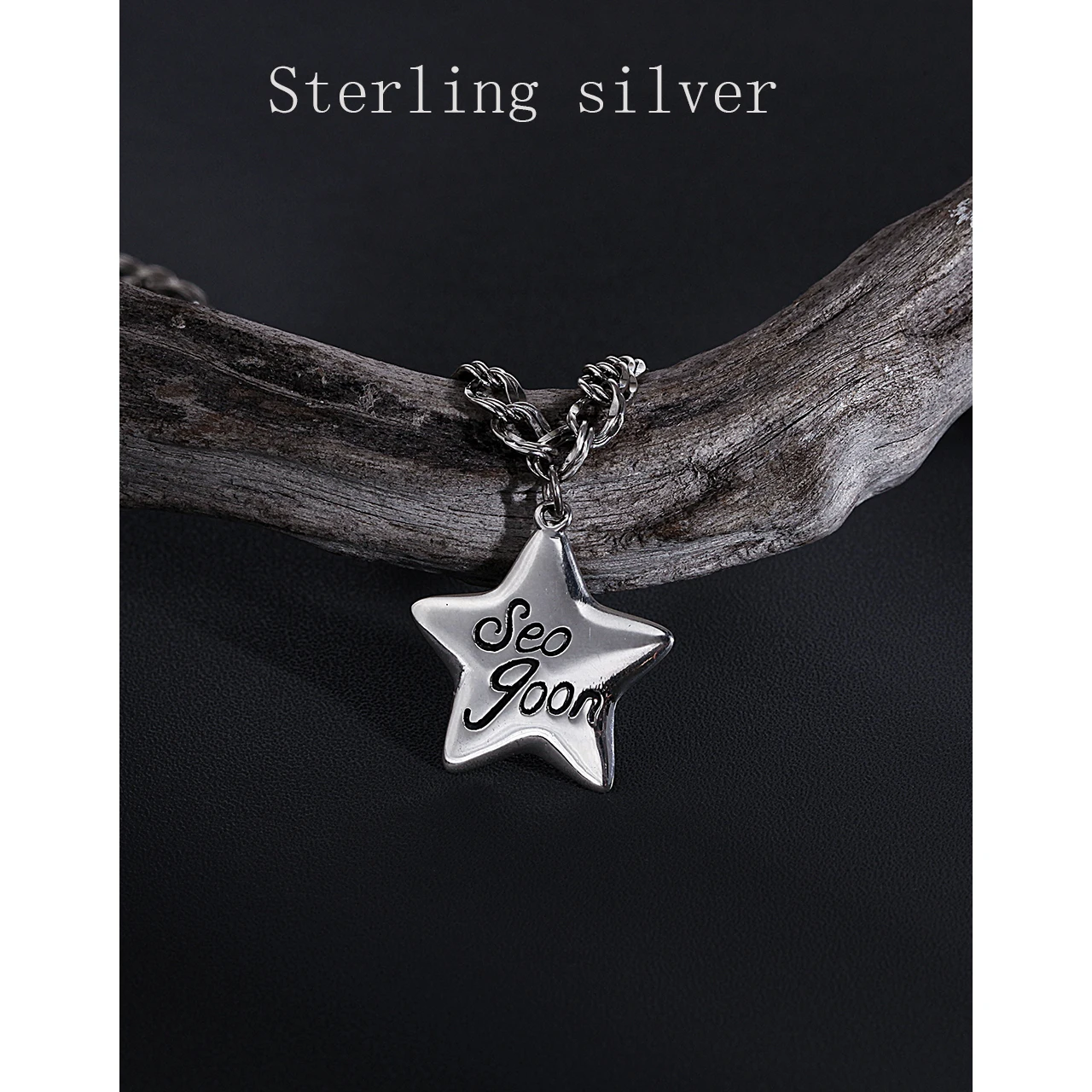 New Fashion 925 Sterling Silver Necklace for Women Vintage Five-pointed Star Letter Pendant Necklace Punk Style Party Jewelry
New Fashion 925 Sterling Silver Necklace for Women Vintage Five-pointed Star Letter Pendant Necklace Punk Style Party Jewelry