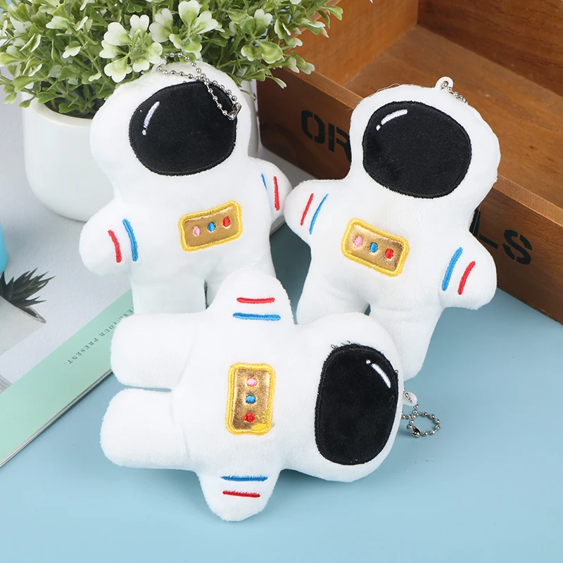 1PC 12cm Cute Plush Astronaut Doll Keychain Pendant Stuffed Plush Toys Accessories
1PC 12cm Cute Plush Astronaut Doll Keychain Pendant Stuffed Plush Toys Accessories