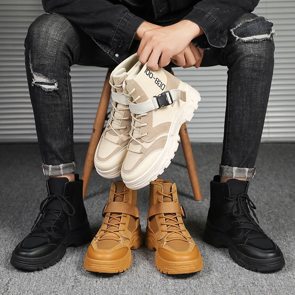 New Product Autumn Classic Men's Martin Boots Sneaker High Top Casual Men's Fashion Men Casual Shoes outdoor shoes
New Product Autumn Classic Men's Martin Boots Sneaker High Top Casual Men's Fashion Men Casual Shoes outdoor shoes