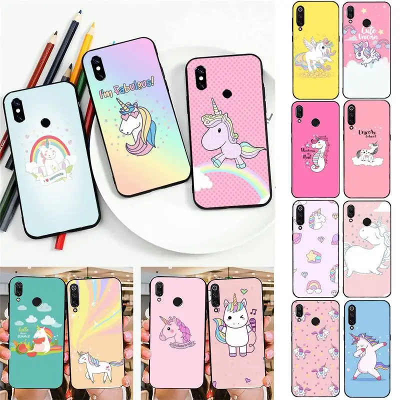 cute cartoon unicorn Phone Case CaseFor Redmi note 8Pro 8T 6Pro 6A 9 Silicone Fundas for Redmi 8 7 7A note 5 5A note 7 Capa
cute cartoon unicorn Phone Case CaseFor Redmi note 8Pro 8T 6Pro 6A 9 Silicone Fundas for Redmi 8 7 7A note 5 5A note 7 Capa