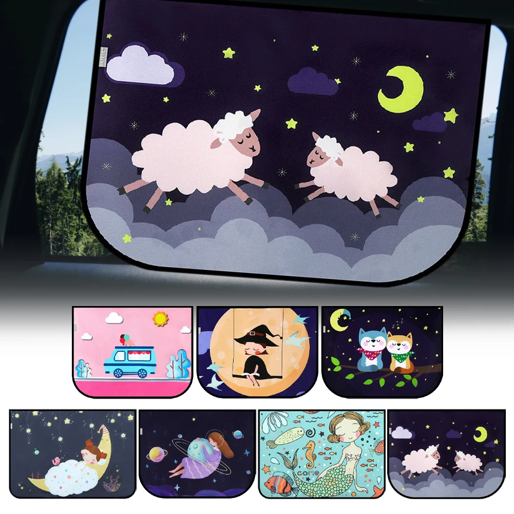 Universal Car Sun Shade Cover UV Protect Curtain Side Window Sunshade Cover For Baby Kids Cute Cartoon Car Styling
Universal Car Sun Shade Cover UV Protect Curtain Side Window Sunshade Cover For Baby Kids Cute Cartoon Car Styling