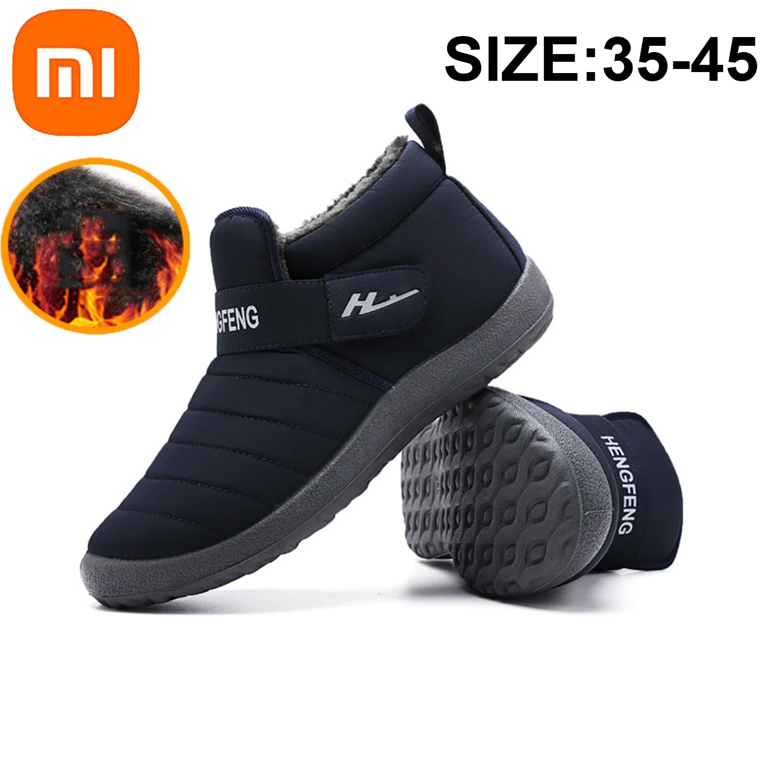 Xiaomi Mijia Men Boots Fur Men Snow Boots Couple Keep Warm Boots Women's Winter Shoes Plus Velvet Warm сапоги женские зимние
Xiaomi Mijia Men Boots Fur Men Snow Boots Couple Keep Warm Boots Women's Winter Shoes Plus Velvet Warm сапоги женские зимние
