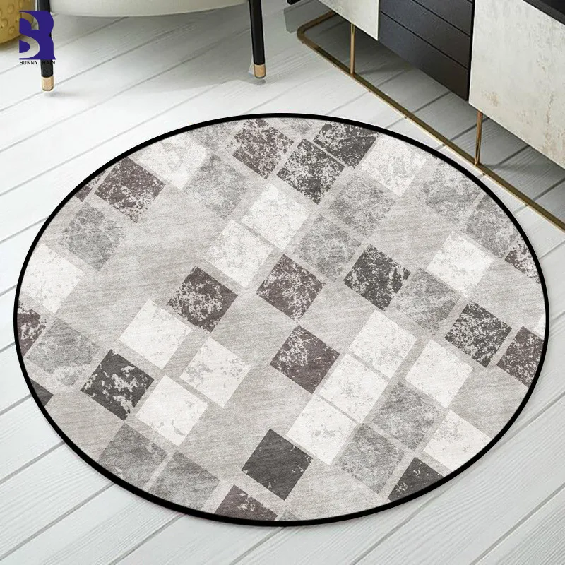 SunnyRain 1-piece Grey Geometric Printed Round Area Rugs for Living Room Rugs and Carpet for Bedroom 100cm
SunnyRain 1-piece Grey Geometric Printed Round Area Rugs for Living Room Rugs and Carpet for Bedroom 100cm