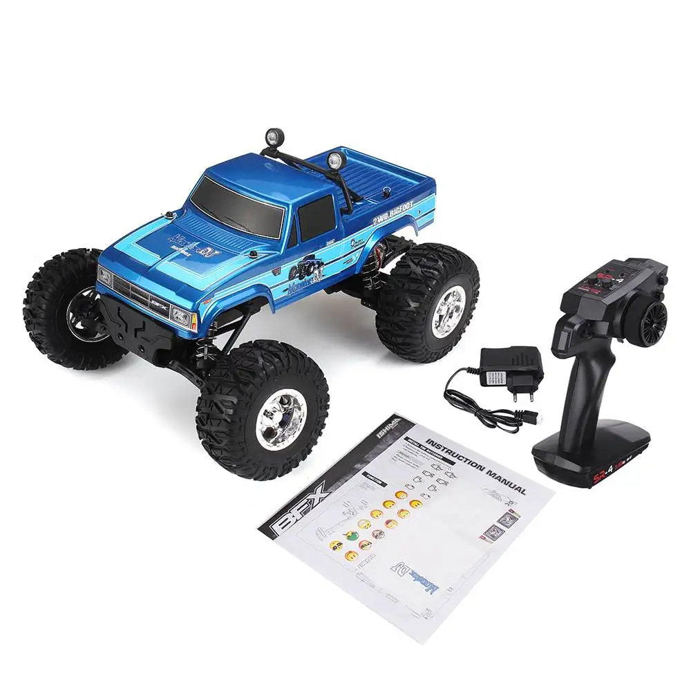BFX 1:10 2.4G RWD Remote Control 2CH Big Foot RC Car Electric Brushed Off-Road Monster Truck RTR Model Toys
BFX 1:10 2.4G RWD Remote Control 2CH Big Foot RC Car Electric Brushed Off-Road Monster Truck RTR Model Toys