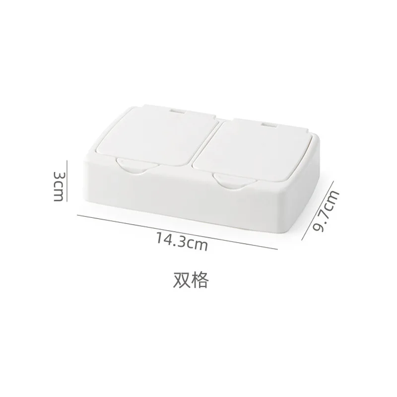 Multi Function Button Elastic Cover Desktop Storage Box Drawer Partition Sundries Sorting Box Toothpick Cotton Swab Box 
Multi Function Button Elastic Cover Desktop Storage Box Drawer Partition Sundries Sorting Box Toothpick Cotton Swab Box
