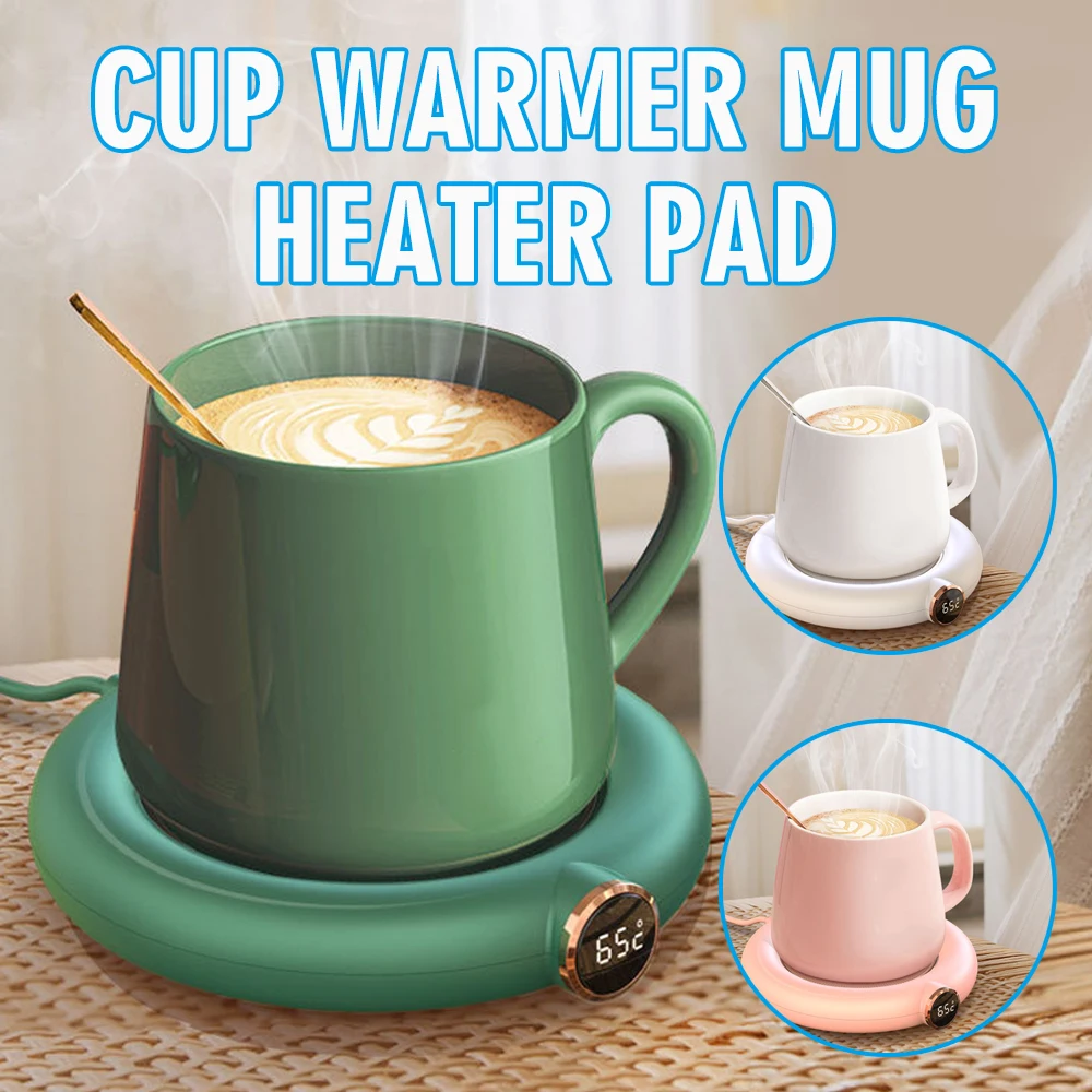 Electric Cup Warmer Smart Thermostatic Mug Heater Pad Coffee Tea Milk Heating Coaster W/LED Display Home Office Drink Thermal
Electric Cup Warmer Smart Thermostatic Mug Heater Pad Coffee Tea Milk Heating Coaster W/LED Display Home Office Drink Thermal