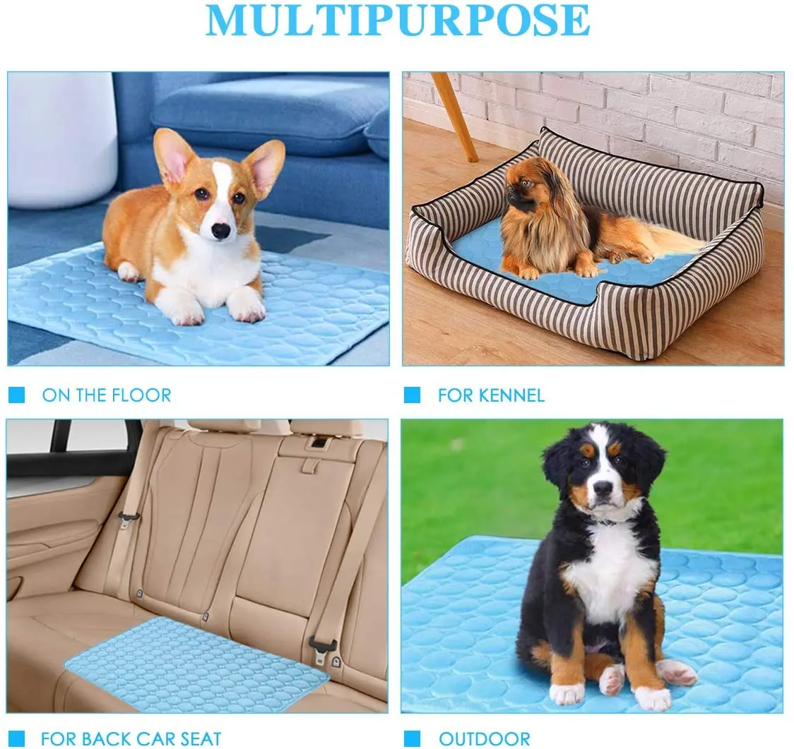 Dog Mat Cooling Summer Pad Mat For Dogs Cat Blanket Sofa Breathable Pet Dog Bed Summer Washable For Small Medium Large Dogs Car
Dog Mat Cooling Summer Pad Mat For Dogs Cat Blanket Sofa Breathable Pet Dog Bed Summer Washable For Small Medium Large Dogs Car