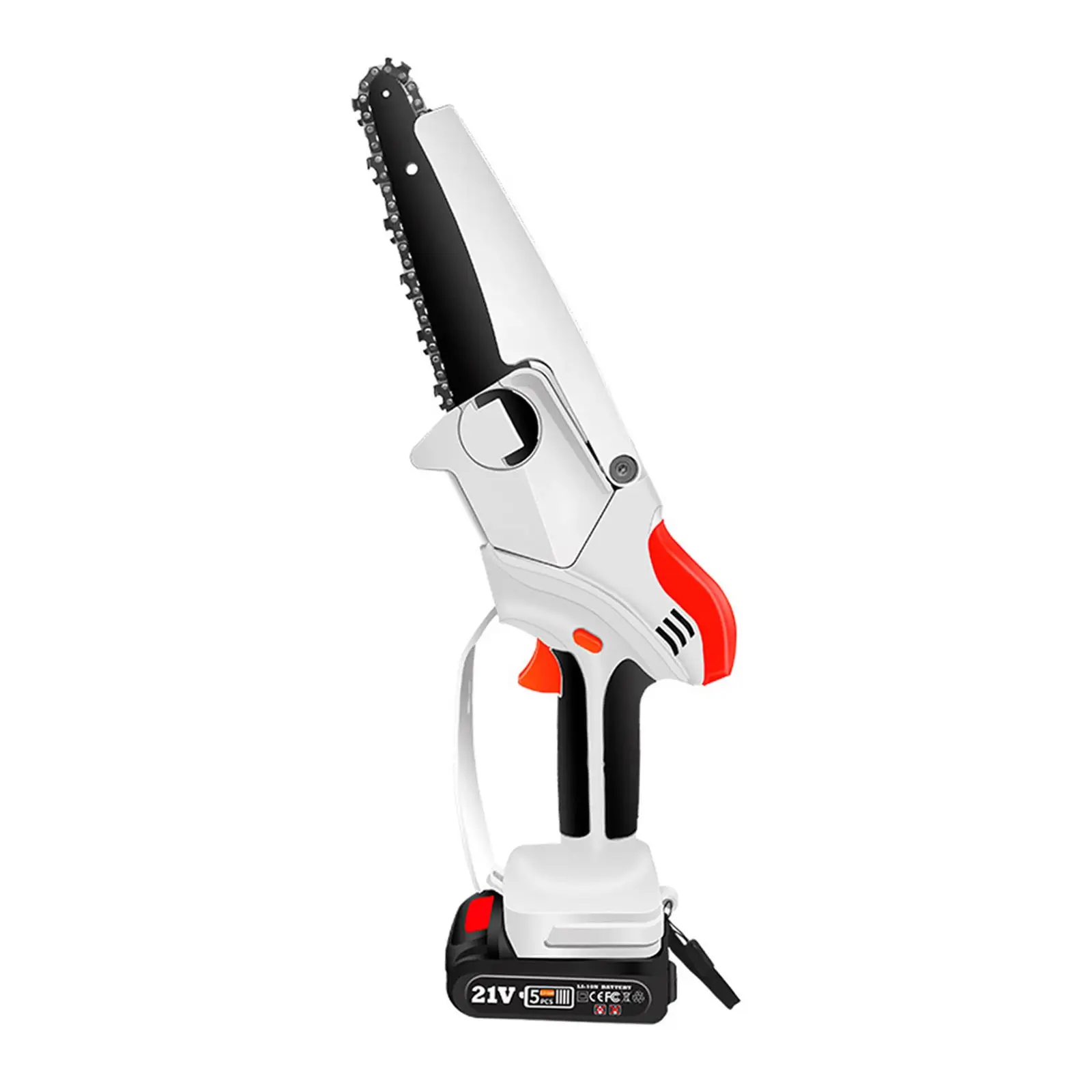 Portable Mini Chainsaw Cordless One-Handed Handheld Wood Cutting Chainsaw for Garden Pruning Orchard Pruning Woodworking Cutter
Portable Mini Chainsaw Cordless One-Handed Handheld Wood Cutting Chainsaw for Garden Pruning Orchard Pruning Woodworking Cutter