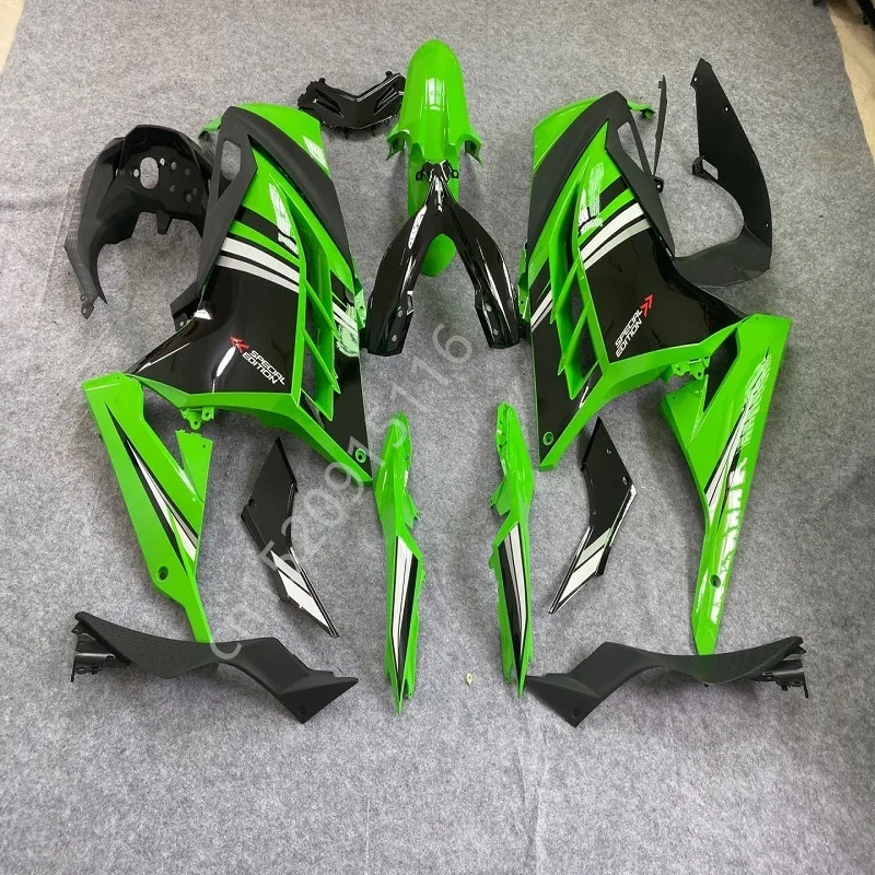

New Motorcycle ABS Injection Fairings Kit Fit For Ninja300 Ex300 2013 2014 2015 2016 2017 2018 green black white Bodywork Set