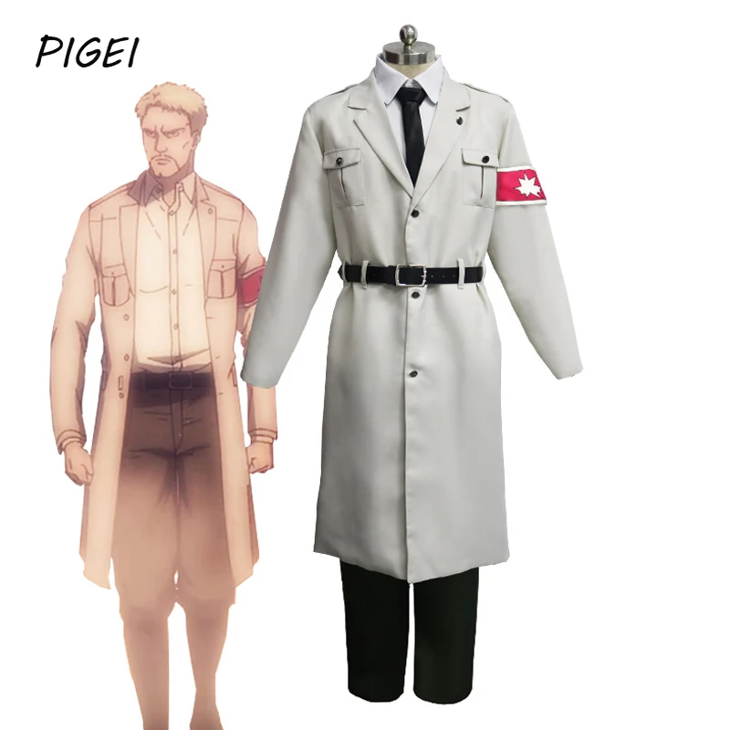 Anime Shingeki No Kyojin Jacket Attack On Titan Scout Legion Cosplay White Uniforms Full Sets for Women Mens Halloween Party
Anime Shingeki No Kyojin Jacket Attack On Titan Scout Legion Cosplay White Uniforms Full Sets for Women Mens Halloween Party