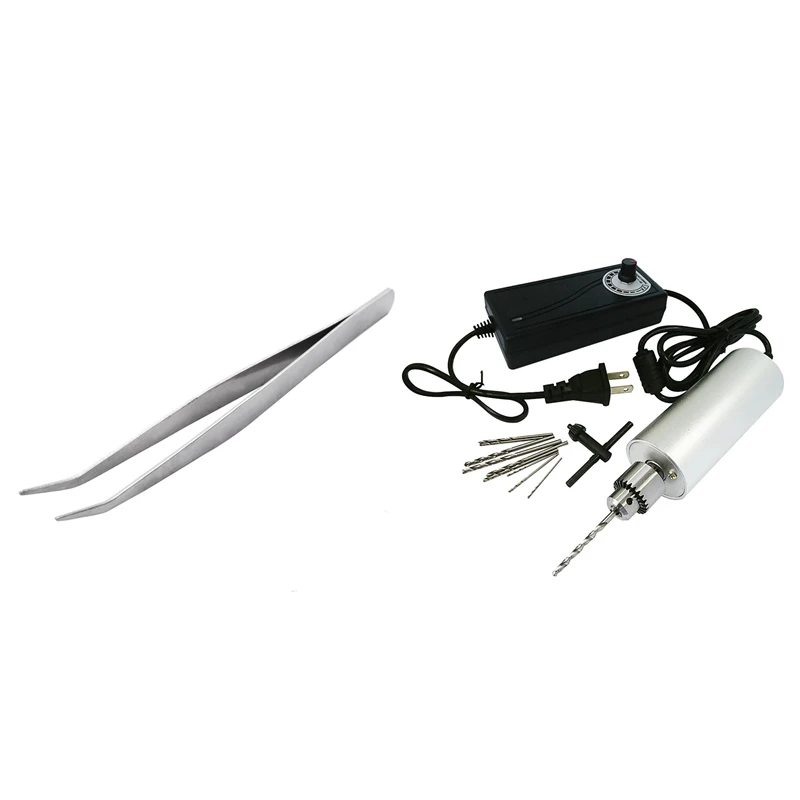 Bent Curved Tip Tweezers Forceps Plier Hand Tool With 0.3Mm-4Mm Adjustable Mini Electric Drill Handheld Drill,Us Plug
Bent Curved Tip Tweezers Forceps Plier Hand Tool With 0.3Mm-4Mm Adjustable Mini Electric Drill Handheld Drill,Us Plug