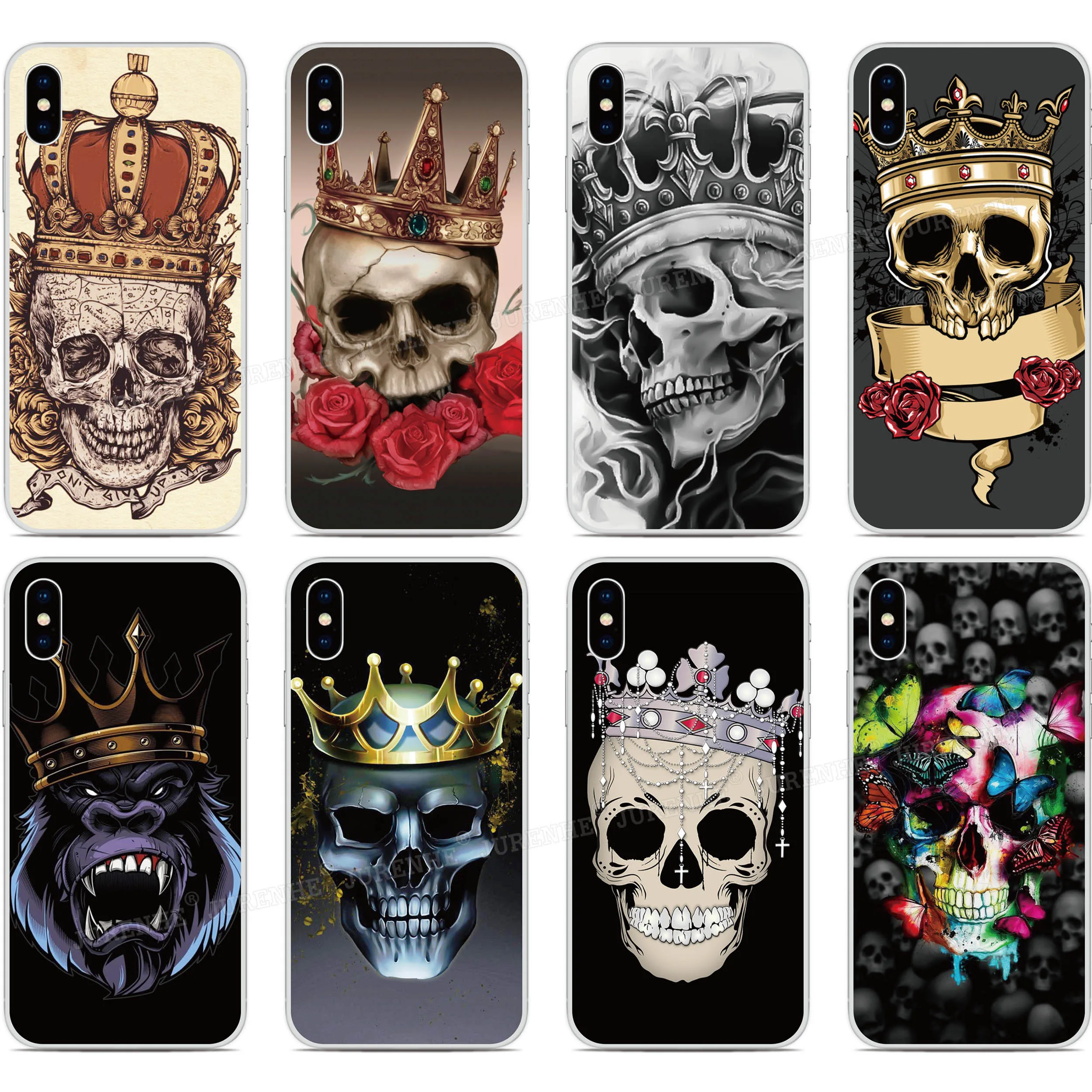 Cown Skull King Phone Case For UMIDIGI Bison GT A7S A3X A3S A3 A5 S3 A7 S5 A9 Pro F2 F1 Play Power 3 X One TPU Soft Cover
Cown Skull King Phone Case For UMIDIGI Bison GT A7S A3X A3S A3 A5 S3 A7 S5 A9 Pro F2 F1 Play Power 3 X One TPU Soft Cover