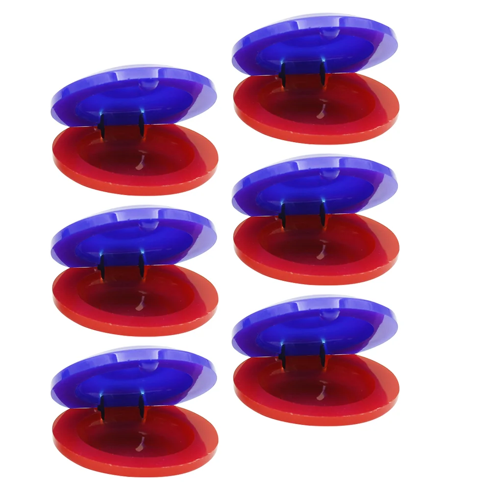 6 Pcs Musical Instrument Toys Baby Castanets Toys Early Learning Tools (Red, Blue)
6 Pcs Musical Instrument Toys Baby Castanets Toys Early Learning Tools (Red, Blue)