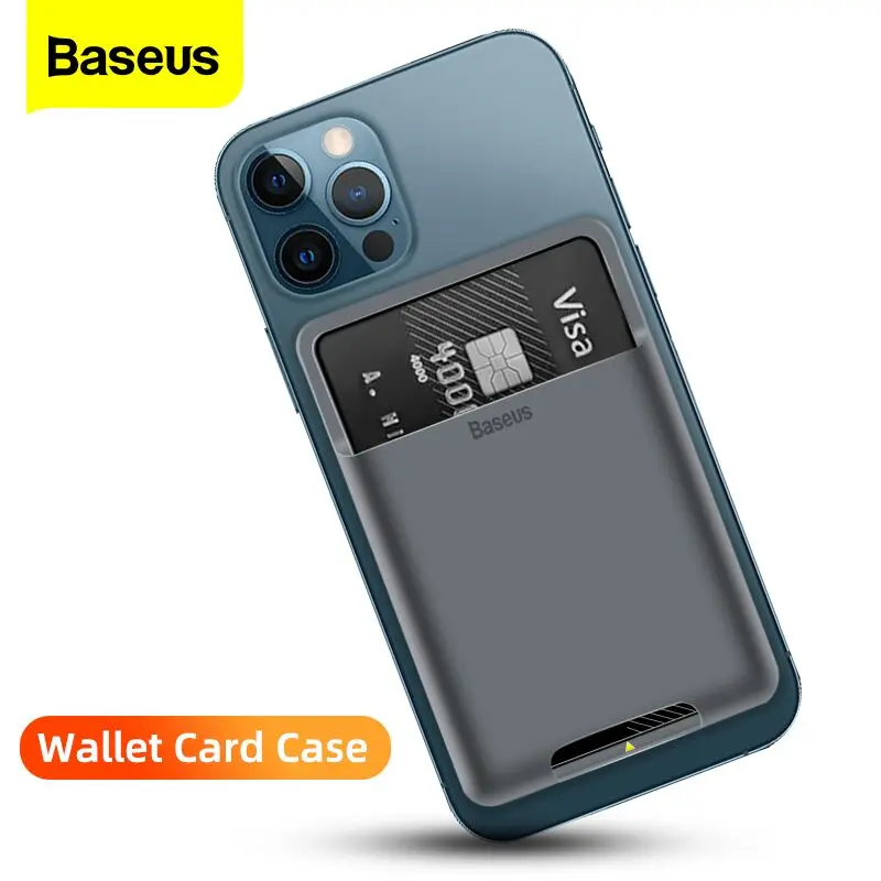 Baseus Universal Phone Back Slot Card Wallet Case For iPhone 12 Luxury 3M Sticker Silicone Phone Pouch Case For Samsung Xiaomi
Baseus Universal Phone Back Slot Card Wallet Case For iPhone 12 Luxury 3M Sticker Silicone Phone Pouch Case For Samsung Xiaomi