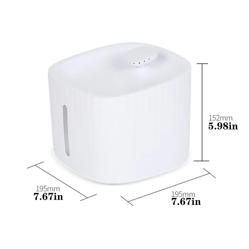 LED Luminous Visual Pet Automatic Intelligent Water Dispenser With Light With Outlet Design Multiple Purification
LED Luminous Visual Pet Automatic Intelligent Water Dispenser With Light With Outlet Design Multiple Purification