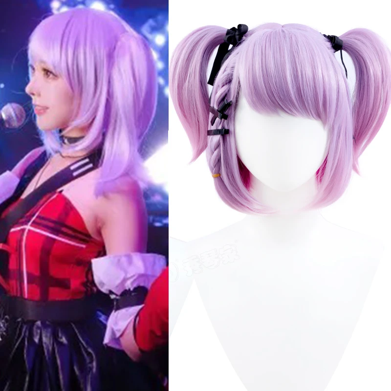 DIANQI Synthetic Heat Resistant Short Ombre Purple Cosplay Wig With Ponytail For Women Lolita Wigs
DIANQI Synthetic Heat Resistant Short Ombre Purple Cosplay Wig With Ponytail For Women Lolita Wigs
