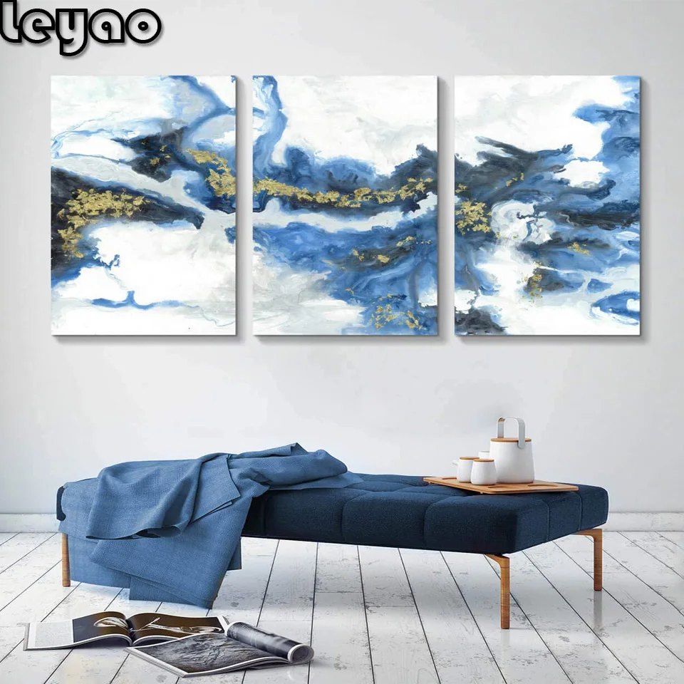 Triptych 5D diy diamond painting Ocean abstract art picture full square/sound Diamond Embroidery Mosaic Cross Stitch Rhinestones
Triptych 5D diy diamond painting Ocean abstract art picture full square/sound Diamond Embroidery Mosaic Cross Stitch Rhinestones