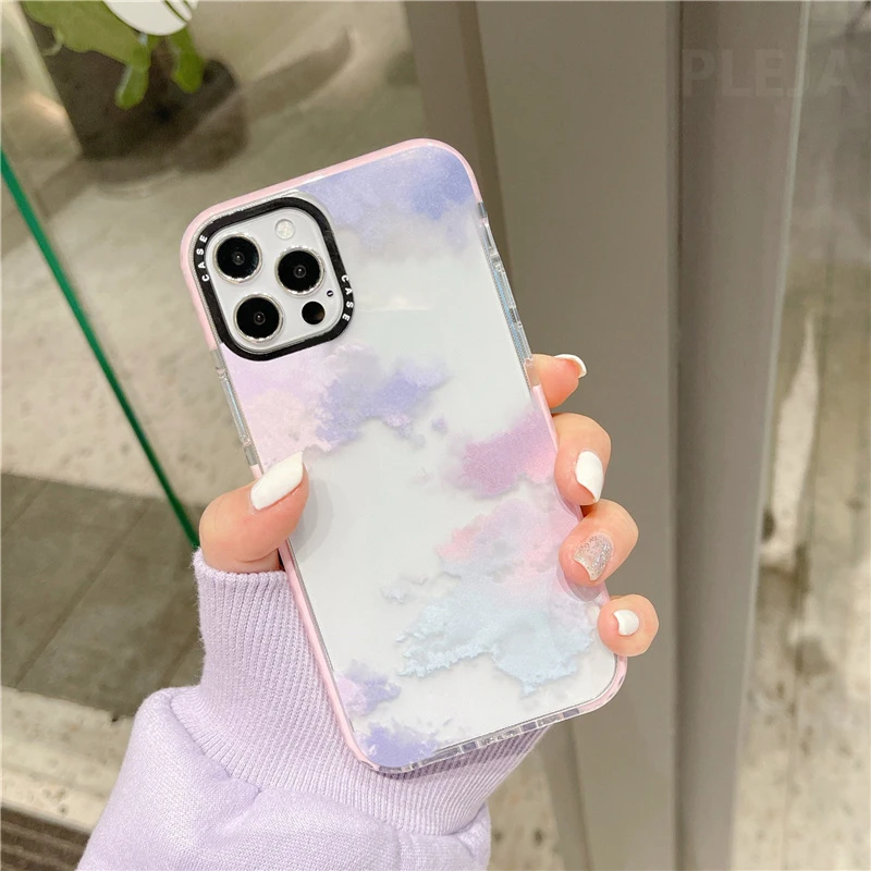2020 Cute Silicone Back Cover Fashion Colored clouds Painting Phone Case For iphone 12 mini 11 Pro Max 7 8 plus X XR XS Max SE
2020 Cute Silicone Back Cover Fashion Colored clouds Painting Phone Case For iphone 12 mini 11 Pro Max 7 8 plus X XR XS Max SE