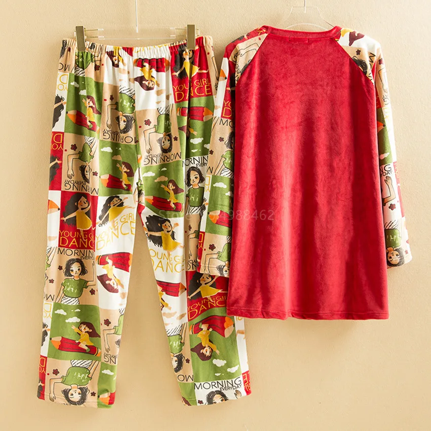 Colorful Girl Patchwork Embroidery Pajamas Set for Women Autumn Winter Warm Lingerie Casual Sleepwear Warm Full Sleeve Homewear
Colorful Girl Patchwork Embroidery Pajamas Set for Women Autumn Winter Warm Lingerie Casual Sleepwear Warm Full Sleeve Homewear